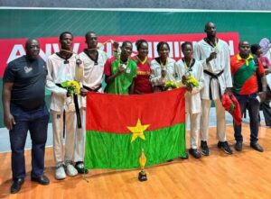 6 médailles pour les Étalons : le Burkina Faso parmi les géants du taekwondo africain